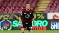 Salernitana, lesione al bicipite femorale per Pirola. Sarà out anche con la Roma