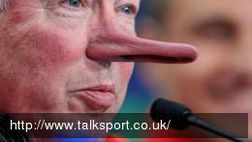 Caso Sneijder, per i giornali inglesi Ferguson è un ‘Pinocchio’…