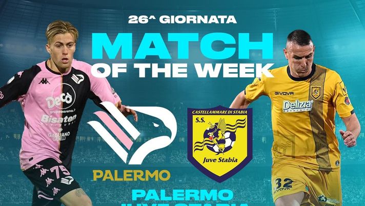 Palermo-Juve Stabia Match of the week: da Eleven Sports e Serie C contenuti esclusivi palermo