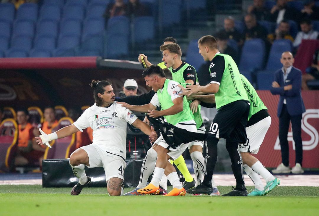 Roma-Spezia 2-1 FOTO GALLERY - immagine 55