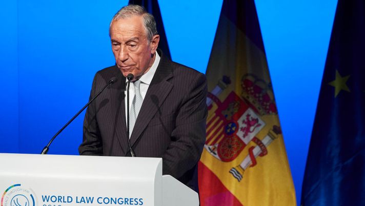 Portuguese president Marcelo Rebelo De Sousa Portuguese president Marcelo Rebelo De Sousa