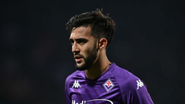 FLORENCE, ITALY - MARCH 04: Nicolas Gonzalez of ACF Fiorentina looks on during the Serie A match between ACF Fiorentina and AC MIlan at Stadio Artemio Franchi on March 04, 2023 in Florence, Italy. (Photo by Alessandro Sabattini/Getty Images) Gonzalez, Castrovilli, Cabral e Barak: la formazione della Fiorentina in Coppa Italia - immagine 1