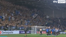 VIDEO Atalanta-RB Lipsia, emozioni al Gewiss: applausi per i nerazzurri dalla Curva