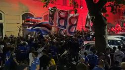 I sampdoriani “restituiscono” ai genoani il funerale di 11 anni fa: festa fino a notte fonda…