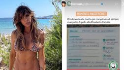 La “condanna” di Elisabetta Canalis riassunta da un fan, lei: “Almeno verrò…”