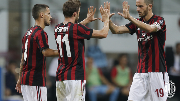 Milan-Shkendija Suso Borini Bonucci