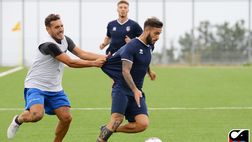 Catania, la prima partitella della squadra di Ferraro finisce 6-0 (video)