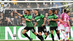 Sassuolo-Juventus 1-0, decisivo Defrel: il Milan sale a più 9