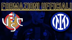 Cremonese-Inter, le formazioni UFFICIALI: cinque novità rispetto all’Empoli
