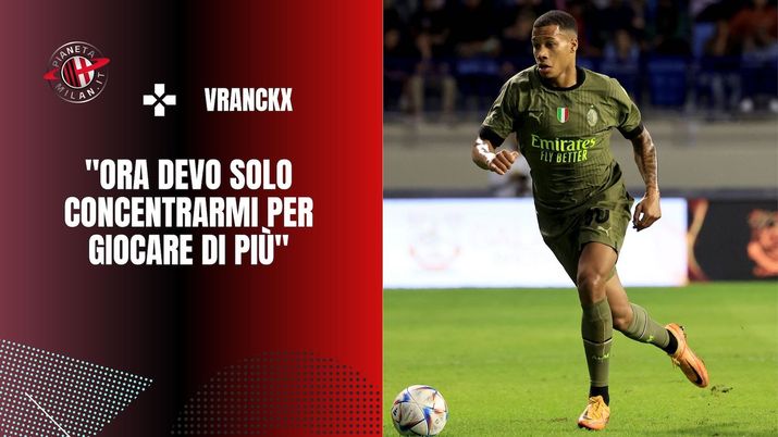 intervista Aster Vranckx AC Milan amichevole Arsenal-Milan 2-1 Dubai Super Cup 2022