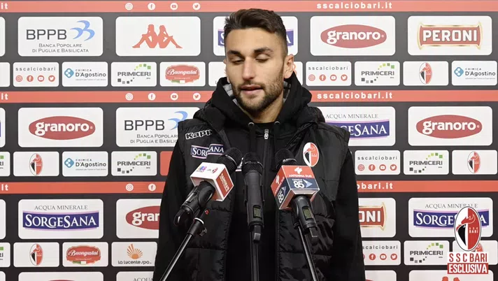 Bari, Maita: &#8220;Vogliamo la vittoria con il Catania, impensabile fallire l&#8217;obiettivo&#8221;