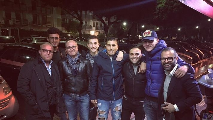 Francesco Caliandro, Gennaro Ruggiero, Fabrizio Miccoli e Diego Nappi 