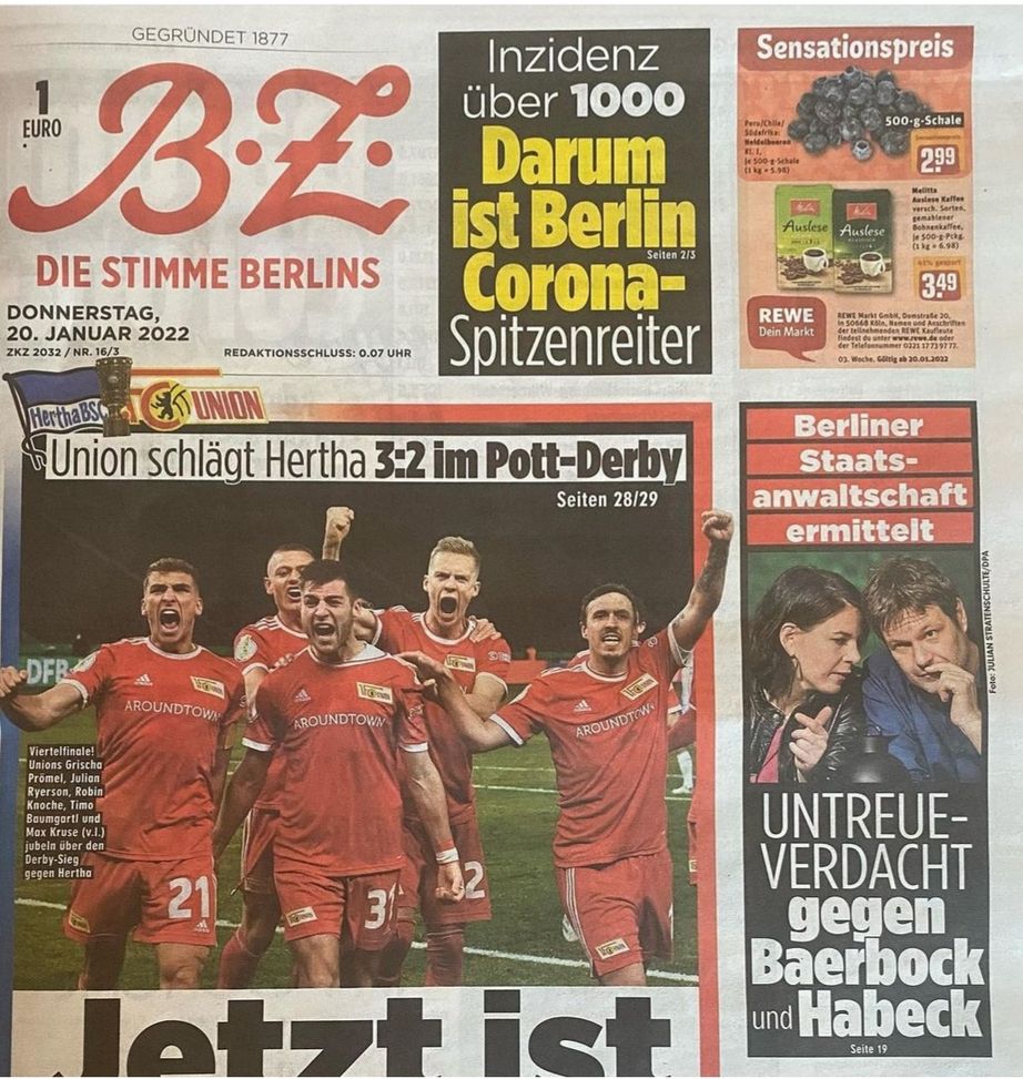 L’Union Berlino si gode il derby in prima pagina e si regala l’ex genoano Schafer…- immagine 3
