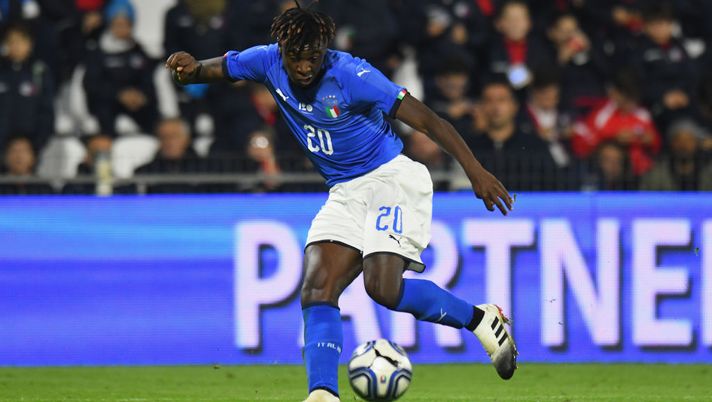 FERRARA, ITALY - NOVEMBER 15: Moise Kean of Italy U21 in action during the International friendly match between Italy U21 and England U21 on November 15, 2018 in Ferrara, Italy. (Photo by Alessandro Sabattini/Getty Images) FERRARA, ITALY - NOVEMBER 15: Moise Kean of Italy U21 in action during the International friendly match between Italy U21 and England U21 on November 15, 2018 in Ferrara, Italy. (Photo by Alessandro Sabattini/Getty Images)