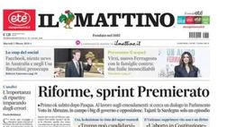 PRIMA PAGINA IL MATTINO OGGI: “Calzona fa i conti: servono nove vittorie”