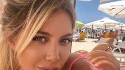 Wanda Nara un lato B super pink per iniziare il 2023 al top (VIDEO)