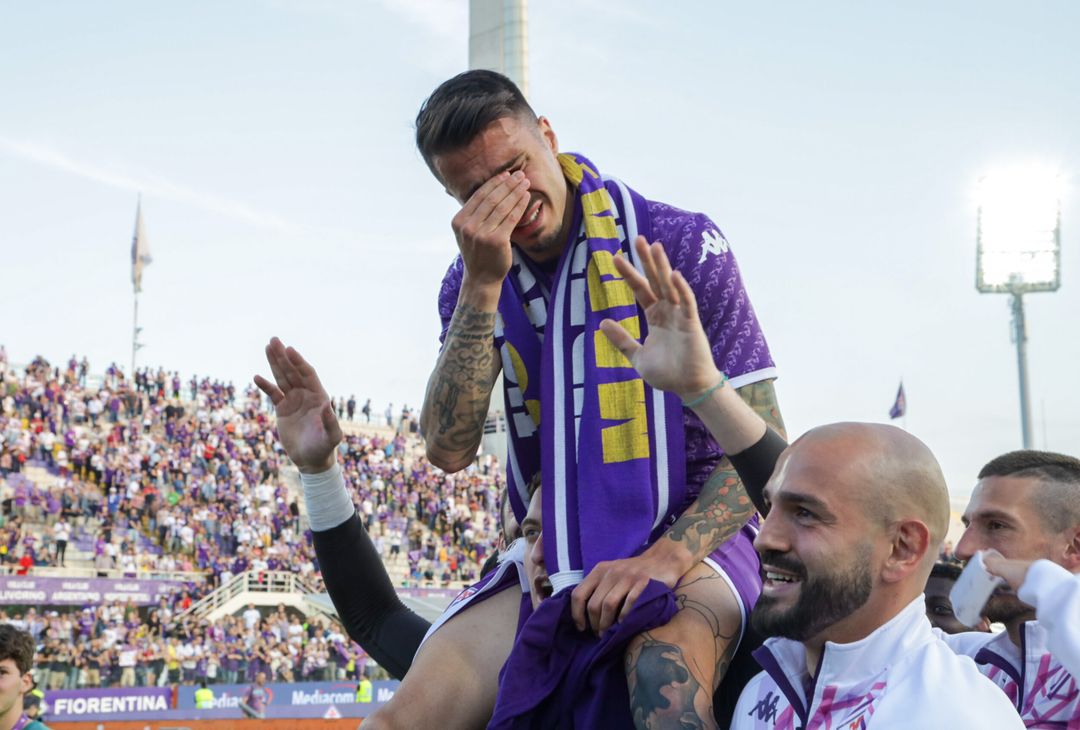 Venuti, cuore viola. Rivivi l’addio del giocatore e gli applausi del Franchi - immagine 7