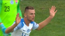 VIDEO / Slovacchia sconfitta in Ucraina, Skriniar causa il rigore che decide l’incontro