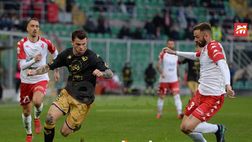 Catanzaro-Palermo, i convocati di Baldini: ok Brunori e Damiani, l’elenco completo