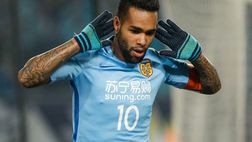 Jiangsu Suning, altra vittoria e primo posto: 2-0 al Guangzhou R&F firmato Teixeira