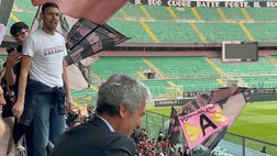 VIDEO Palermo, live dal “Barbera”: Mirri canta e salta con i tifosi rosanero