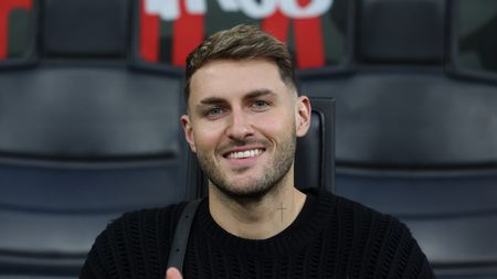 MILAN, ITALY - FEBRUARY 02: Santiago Gimenez of AC Milan attends before the Serie A match between AC Milan and FC Internazionale at Stadio Giuseppe Meazza on February 02, 2025 in Milan, Italy. (Photo by Claudio Villa/AC Milan via Getty Images)