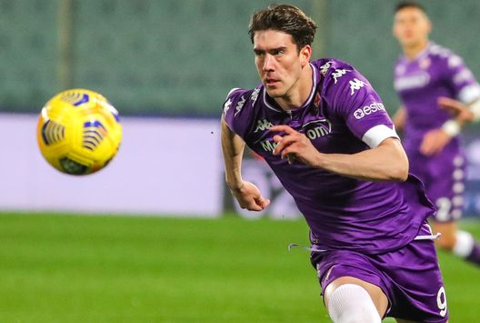 GERMOGLI PH 3 MARZO 2021 FIRENZE STADIO ARTEMIO FRANCHI CAMPIONATO DI SERIE A FIORENTINA VS ROMA NELLA FOTO VLAHOVIC GERMOGLI PH 3 MARZO 2021 FIRENZE STADIO ARTEMIO FRANCHI CAMPIONATO DI SERIE A FIORENTINA VS ROMA NELLA FOTO VLAHOVIC