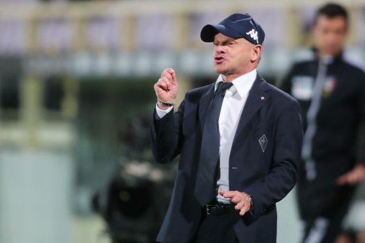  GERMOGLI PH: 11 APRILE 2021 FIRENZE STADIO ARTEMIO FRANCHI SERIE A FIORENTINA VS ATALANTA NELLA FOTO MISTER IACHINI 