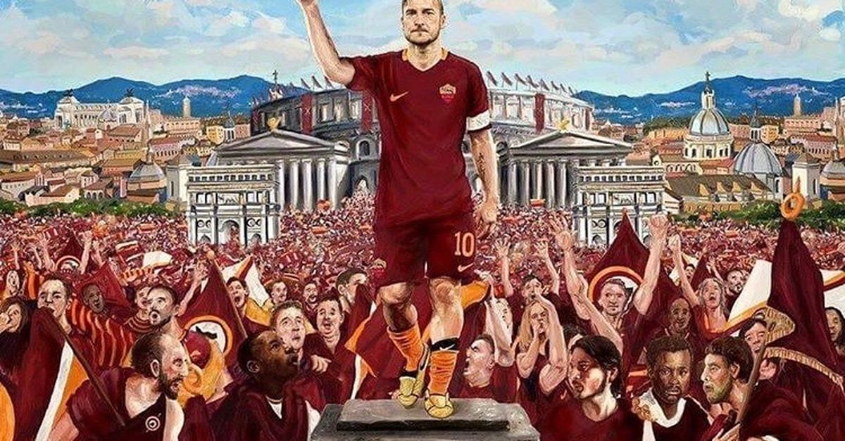 Totti, le fan art dei tifosi sono da brividi – FOTO - Forzaroma.info