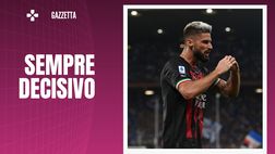 Sampdoria-Milan 1-2, non c’è Origi? No problem, ci pensa Giroud