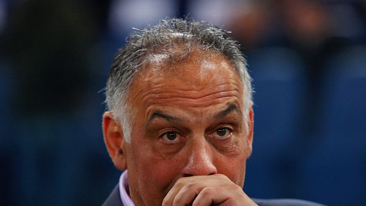 ROME, ITALY - MARCH 02: AS Roma President James Pallotta looks on during the Serie A match between AS Roma and Juventus FC at Stadio Olimpico on March 2, 2015 in Rome, Italy. (Photo by Paolo Bruno/Getty Images) ROME, ITALY - MARCH 02: AS Roma President James Pallotta looks on during the Serie A match between AS Roma and Juventus FC at Stadio Olimpico on March 2, 2015 in Rome, Italy. (Photo by Paolo Bruno/Getty Images)
