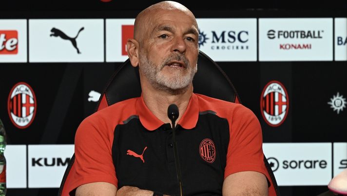 Stefano Pioli AC Milan conferenza stampa Milanello