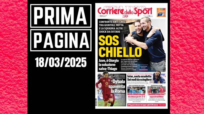 Prima pagina Corriere dello Sport: Gimenez e Joao Felix separati dal Milan