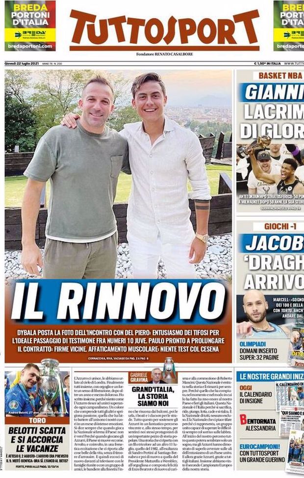 BUONGIORNO CITTACELESTE – LE PRIME PAGINE DEI PRINCIPALI QUOTIDIANI SPORTIVI – GUARDA
