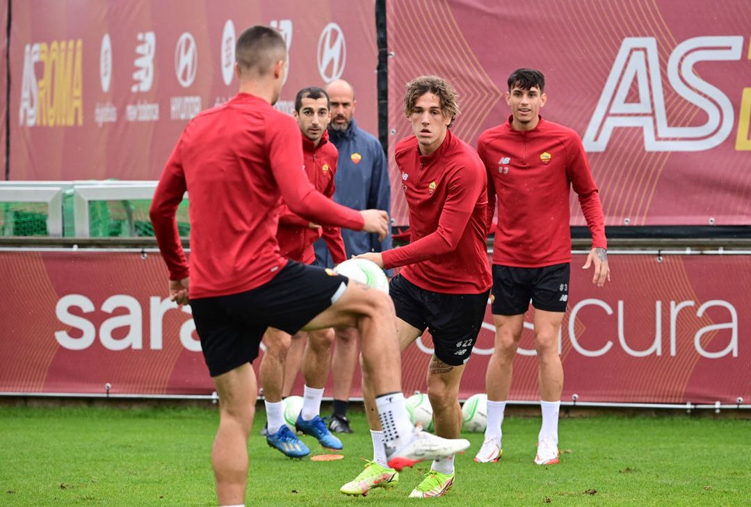 Trigoria, la rifinitura della Roma in vista del Bodo/Glimt – FOTO GALLERY - immagine 9