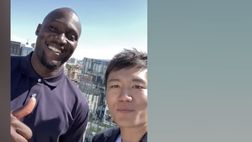 Inter, è tornato Lukaku: lo ha presentato il Presidente Zhang | VIDEO