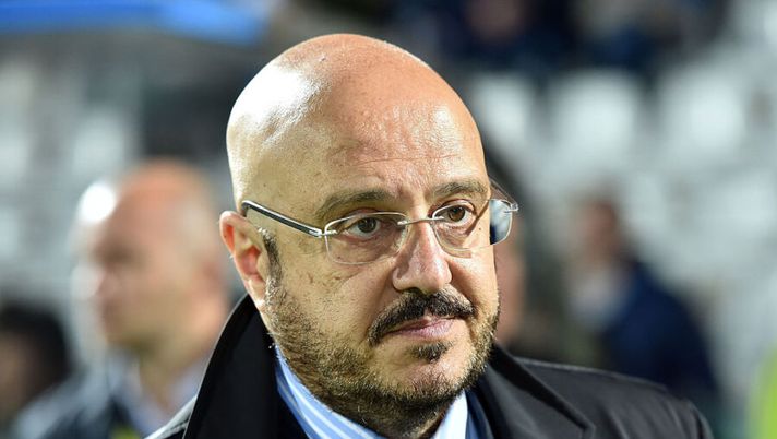CESENA, ITALY - APRIL 29: Pierpaolo Marino General Manager of Atalanta before the Serie A match between AC Cesena and Atalanta BC at Dino Manuzzi Stadium on April 29, 2015 in Cesena, Italy. (Photo by Giuseppe Bellini/Getty Images) Udinese, il dt Marino: “De Paul va via a luglio, la Juve non c’è. Vale meno di de Ligt” - immagine 1