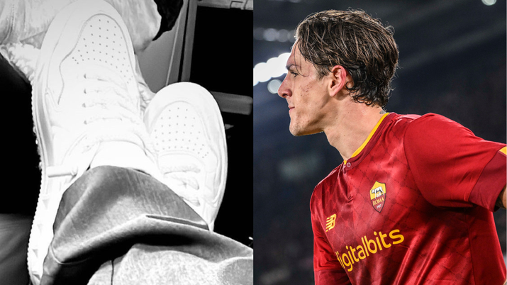 Roma, Zaniolo come Mourinho: gambe incrociate in auto prima di volare in Turchia - immagine 1