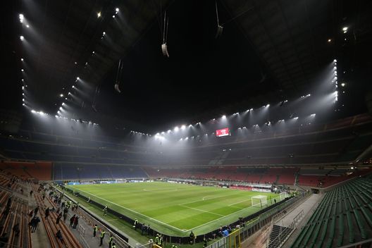 Un'immagine dello stadio 'Giuseppe Meazza' in San Siro, la casa del Milan | AC Milan News (Getty Images)
