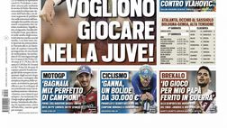 Prima Pagina, Tuttosport: “Allegri furibondo: E questi vogliono giocare nella Juve!”