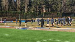 VIDEO / L’Inter si prepara alla trasferta di Vienna. Nerazzurri in campo agli ordini di Spalletti