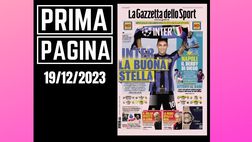 Prima pagina Gazzetta dello Sport: “Inter, la buona stella”