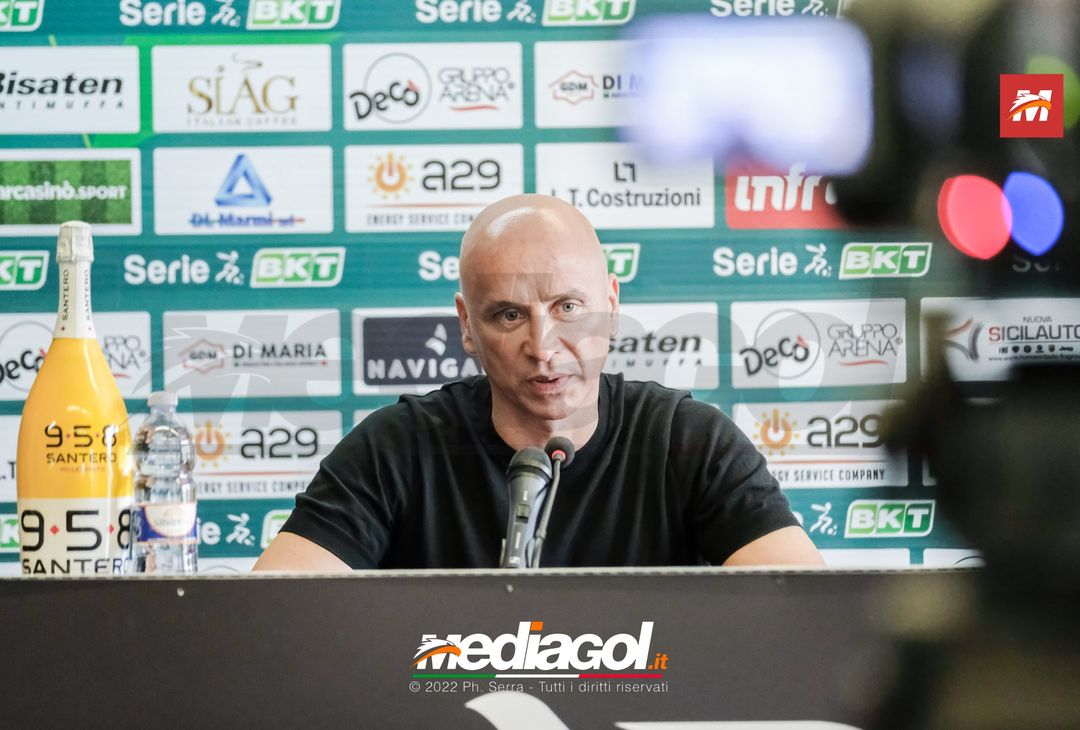 FOTO PALERMO, Corini in conferenza stampa prima del match contro il Bari (Gallery) - immagine 18