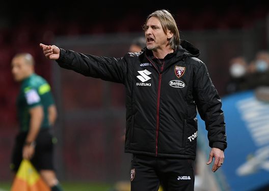BENEVENTO, ITALY - JANUARY 22: Davide Nicola Torino FC coach during the Serie A match between Benevento Calcio and Torino FC at Stadio Ciro Vigorito on January 22, 2021 in Benevento, Italy. (Photo by Francesco Pecoraro/Getty Images) BENEVENTO, ITALY - JANUARY 22: Davide Nicola Torino FC coach during the Serie A match between Benevento Calcio and Torino FC at Stadio Ciro Vigorito on January 22, 2021 in Benevento, Italy. (Photo by Francesco Pecoraro/Getty Images)