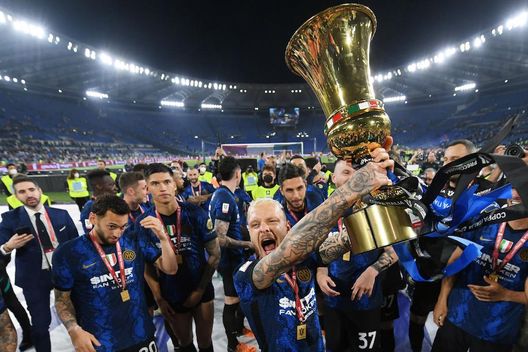 Getty Images Coppa Italia vittoria inter Dimarco