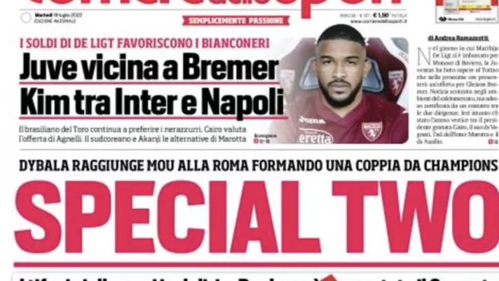 IL NAPOLI SUI MEDIA – Le prime pagine dei giornali di oggi 19 luglio 2022 - immagine 1