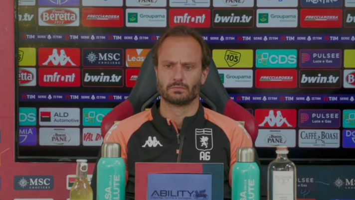 Genoa, Gilardino: “Inter squadra incredibile, al top in Europa. Vasquez recuperato” - immagine 1