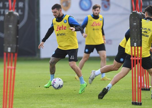 (Photo by SSC NAPOLI/SSC NAPOLI via Getty Images) napoli villareal politano