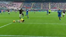 Premium – Non c’è il rigore per il Milan: non c’è contatto tra Consigli e Bacca