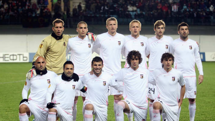 Foto, l’Uefa ricorda il Palermo in Europa League: ecco l’undici che affrontò il Cska 